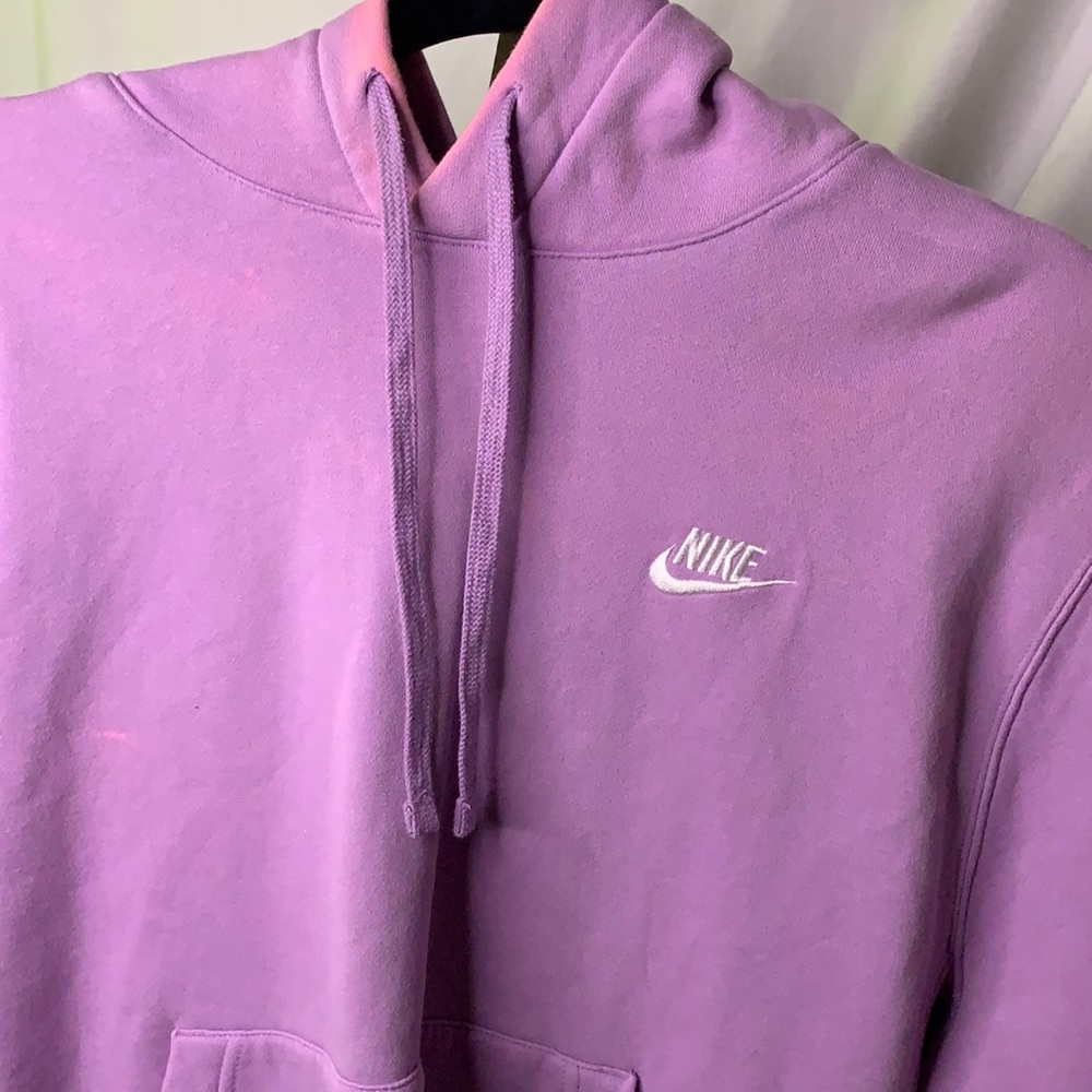Purple Nike hoodie